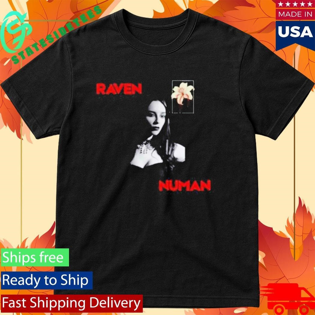 Raven Numan Black Tour Shirt Unisex , , , Long Sleeve Tee