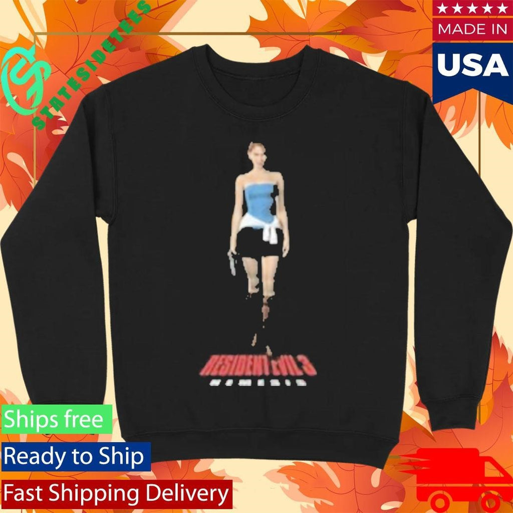 Return To Raccoon City – Jill Valentine Shirt Unisex , , , Long Sleeve Tee
