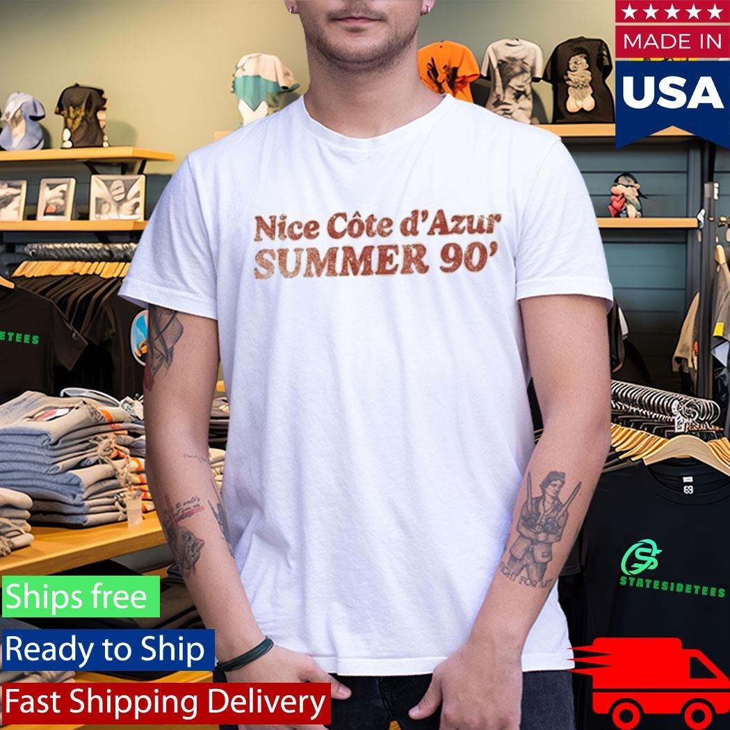 Rob Rausch Nice Côte D’azur Summer 90′ Shirt Unisex , , , Long Sleeve Tee
