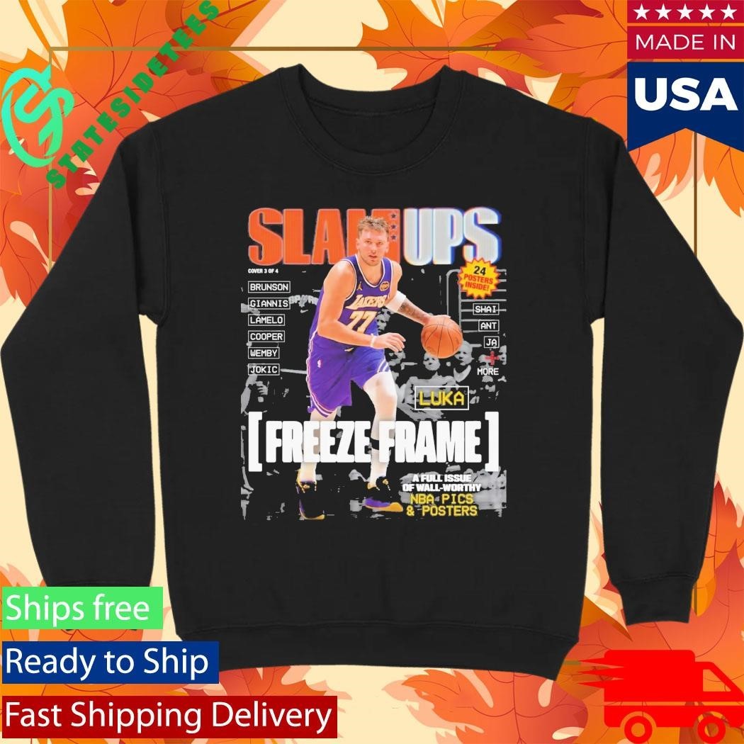 SLAMUPs Luka Doncic Magazine Shirt Unisex , , , Long Sleeve Tee
