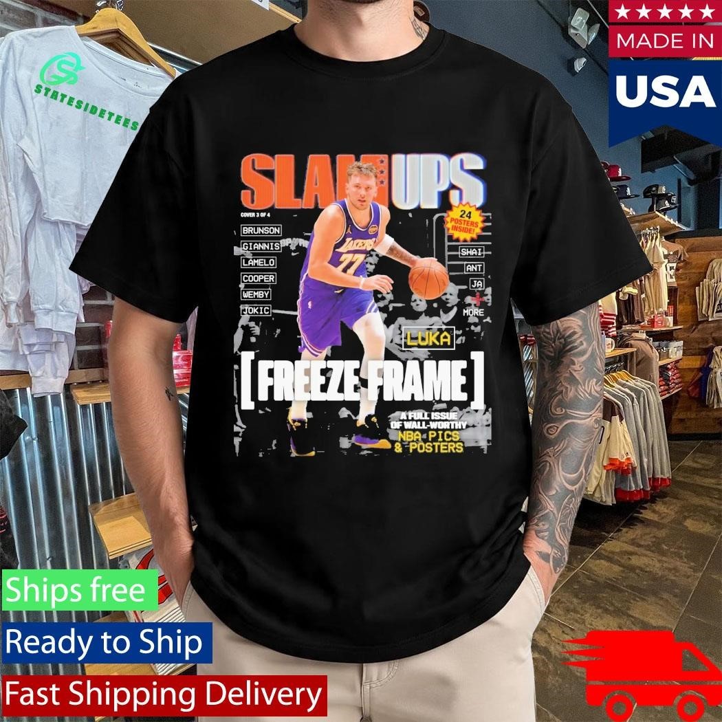 SLAMUPs Luka Doncic Magazine Shirt Unisex , , , Long Sleeve Tee