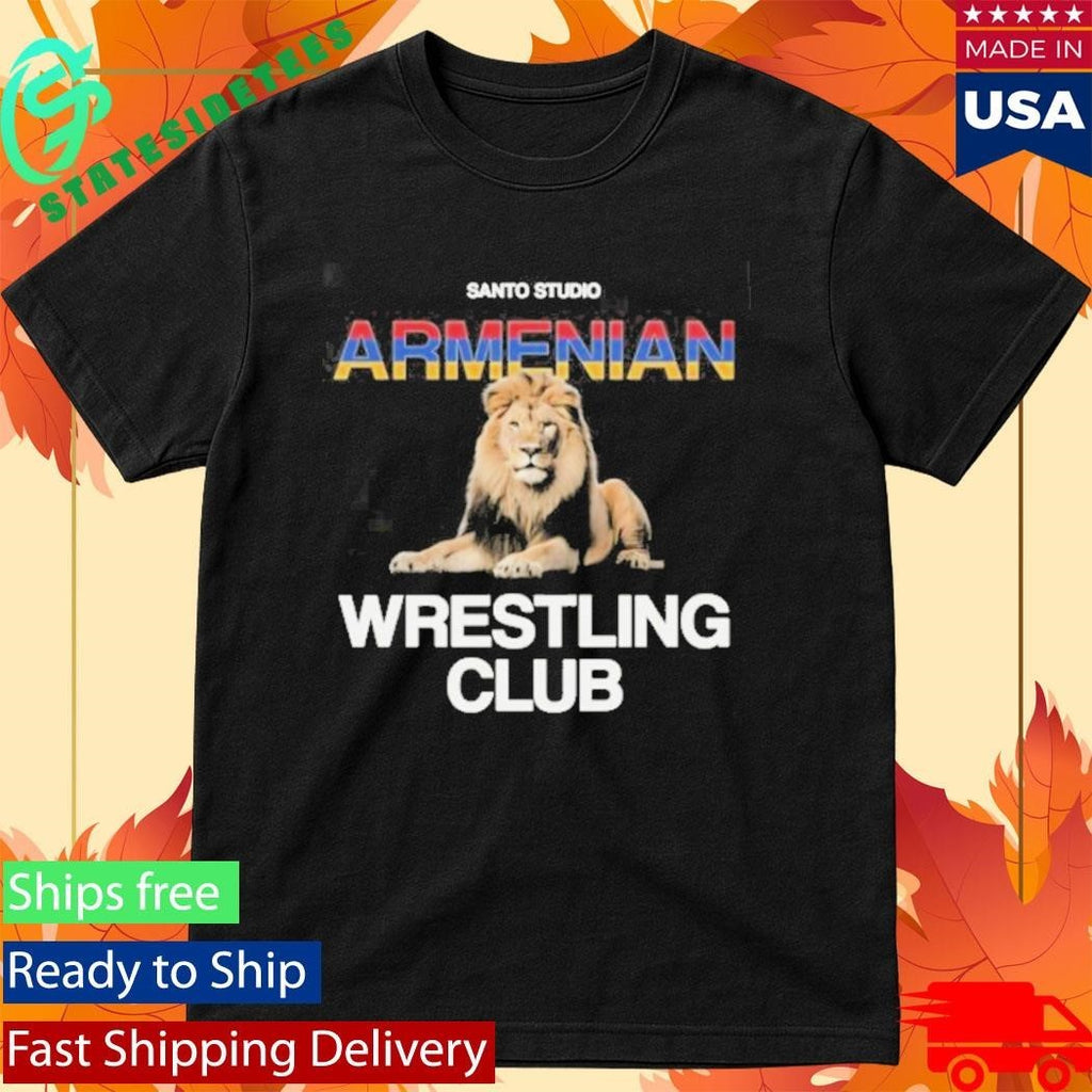 Santo Studio Armenian Wrestling Shirt Unisex , , , Long Sleeve Tee