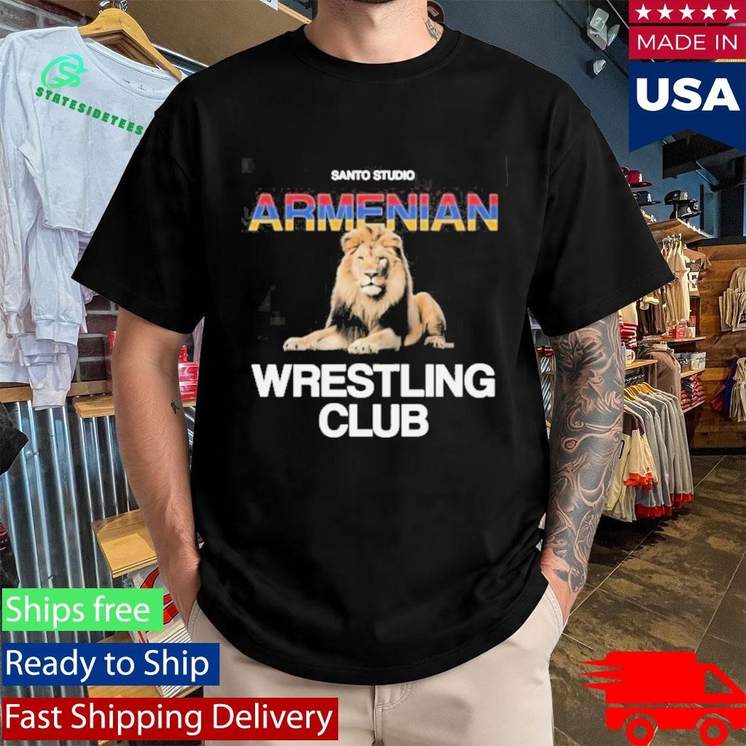 Santo Studio Armenian Wrestling Shirt Unisex , , , Long Sleeve Tee