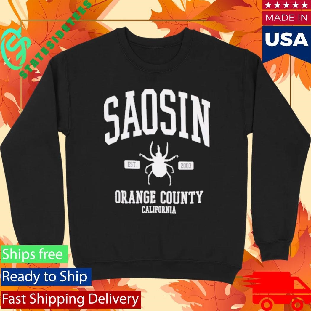 Saosin Beetle Orange County California Unisex , , , Long Sleeve Tee