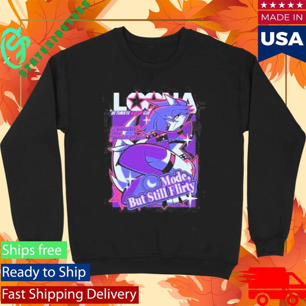 Sharkrobot Loona From Helluva Boss With Love Shirt Unisex , , , Long Sleeve Tee