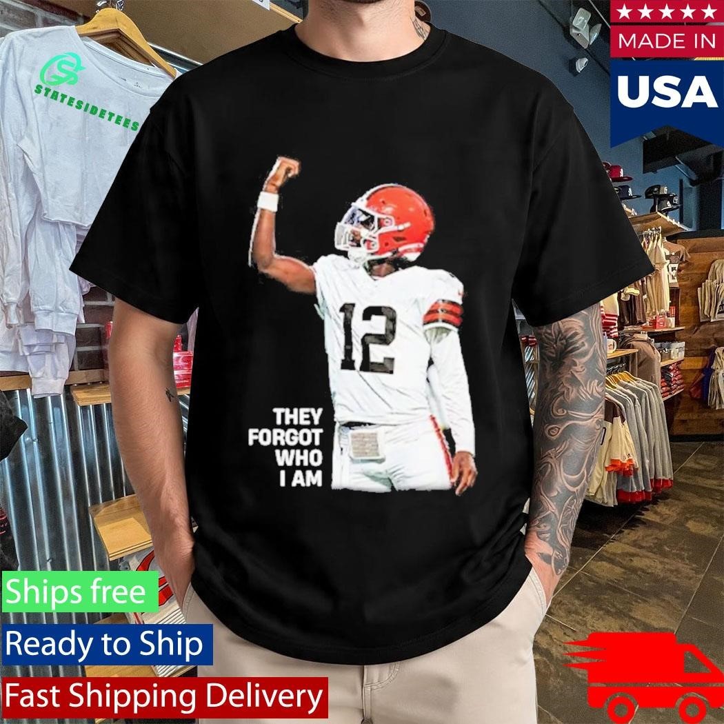 Shedeur Sanders They Forgot Who I Am Shirt Unisex , , , Long Sleeve Tee