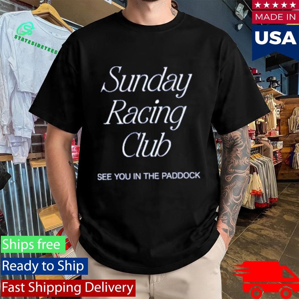 Sunday Racing Club See You In The Paddock Unisex , , , Long Sleeve Tee