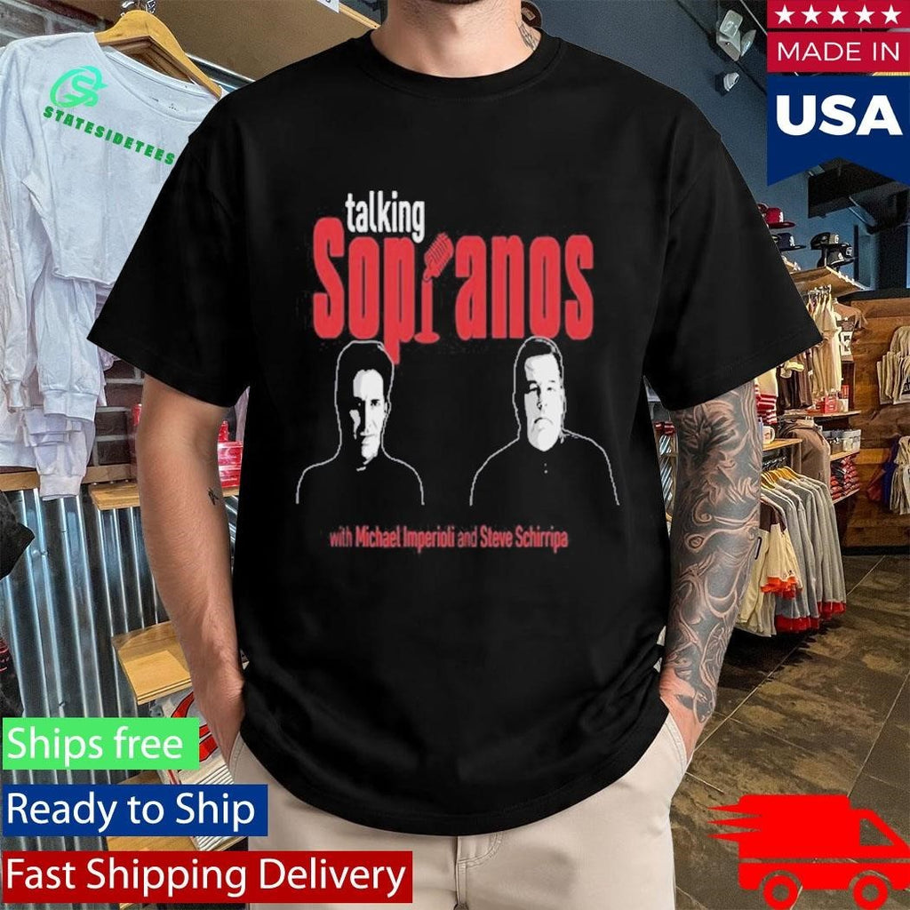 Talking Sopranos With Michael Imperioli and Steve Schirripa Shirt Unisex , , , Long Sleeve Tee
