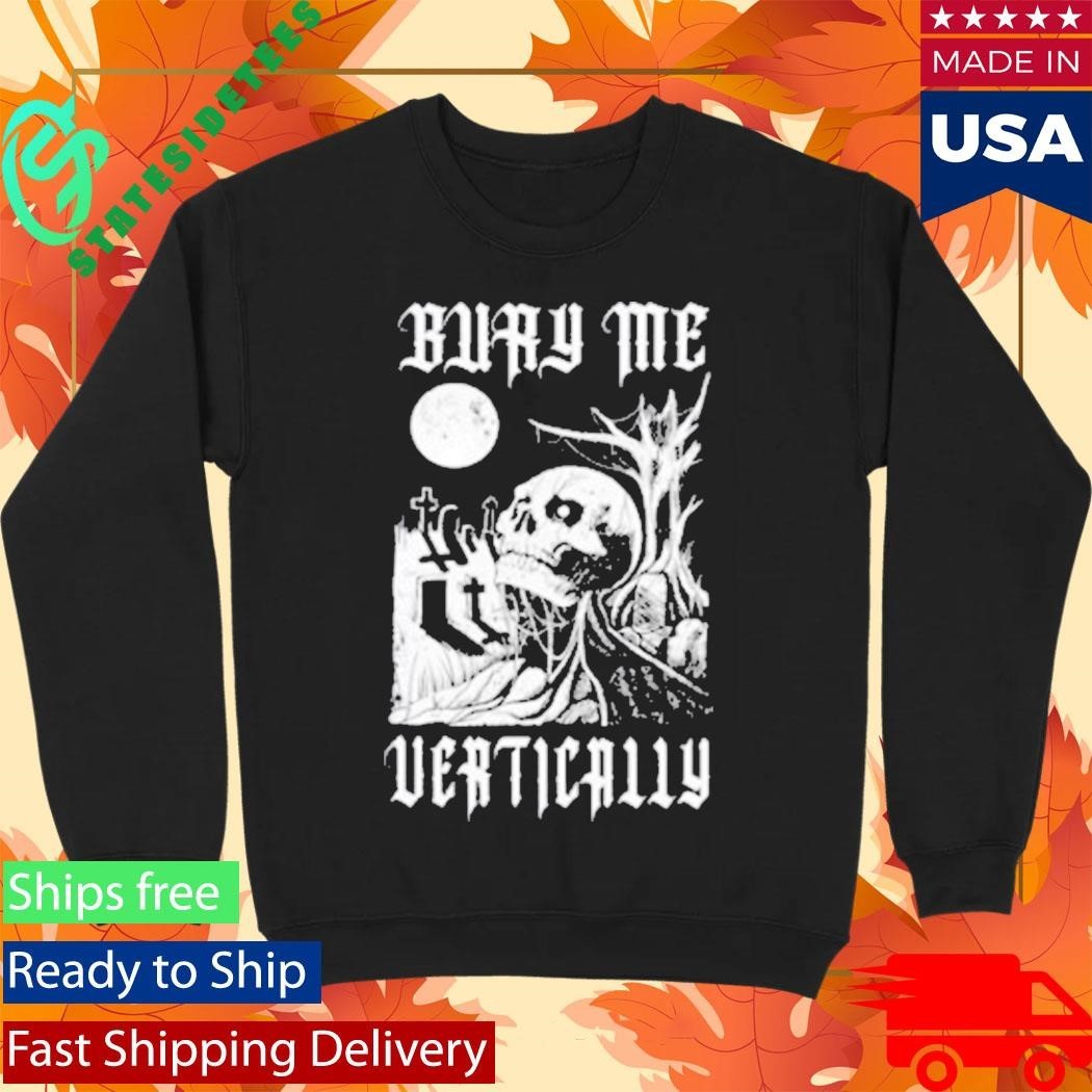 The Acacia Strain Bury Me Vertically Shirt Unisex , , , Long Sleeve Tee