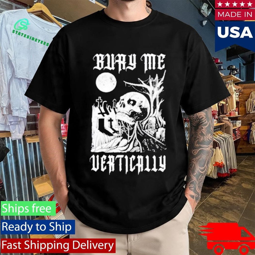 The Acacia Strain Bury Me Vertically Shirt Unisex , , , Long Sleeve Tee