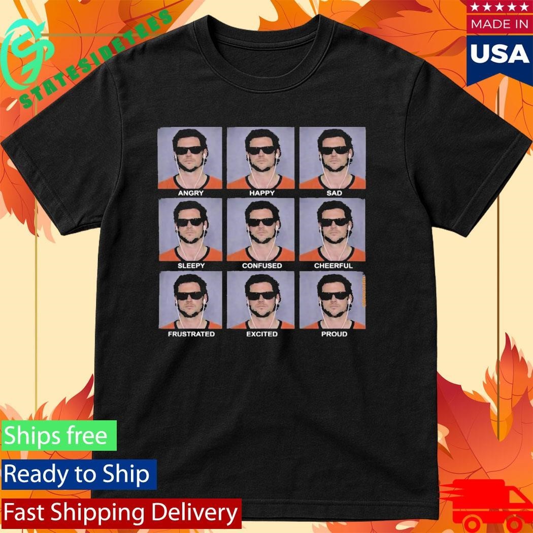 The Emotions Of Jarrett Stidham Shirt Unisex , , , Long Sleeve Tee