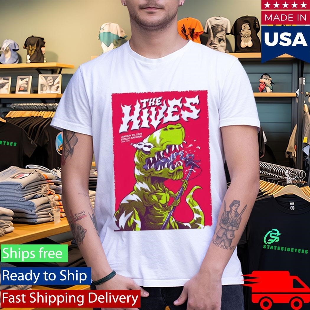 The Hives Event Lima Peru Jan 25 2026 Shirt Unisex , , , Long Sleeve Tee