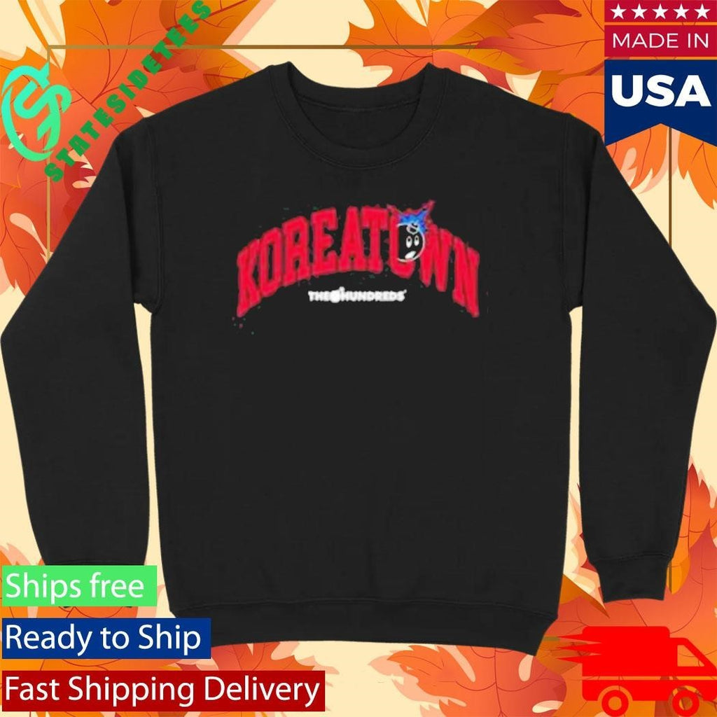 The Hundreds X Koreatown Arch Logo shirt Unisex , , , Long Sleeve Tee