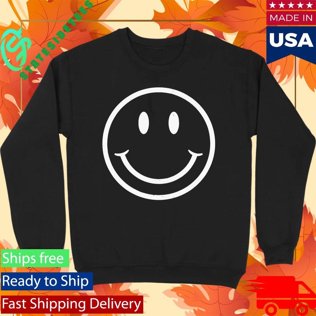 The Institute Luke Ellis Smiley Face Shirt Unisex , , , Long Sleeve Tee