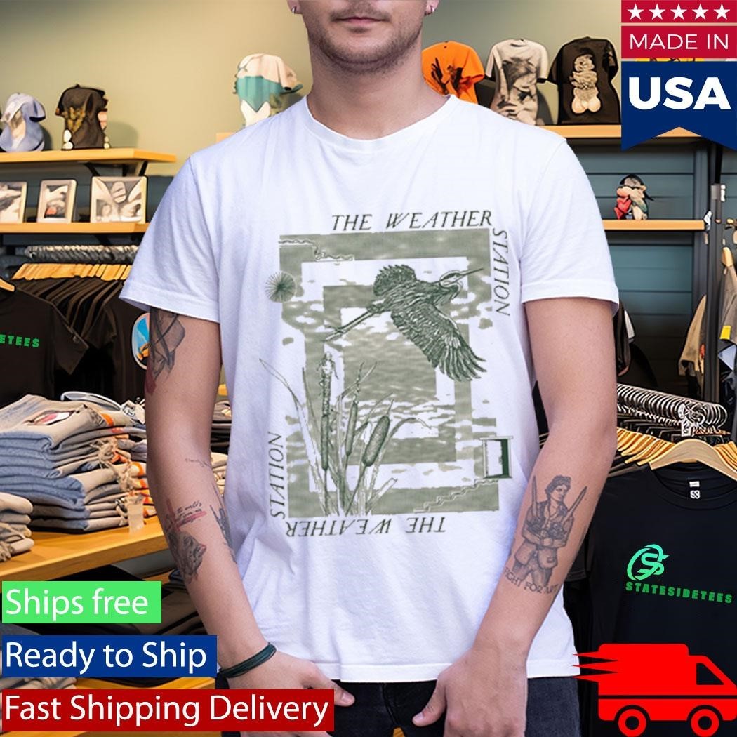 The Weather Station Heron Shirt Unisex , , , Long Sleeve Tee