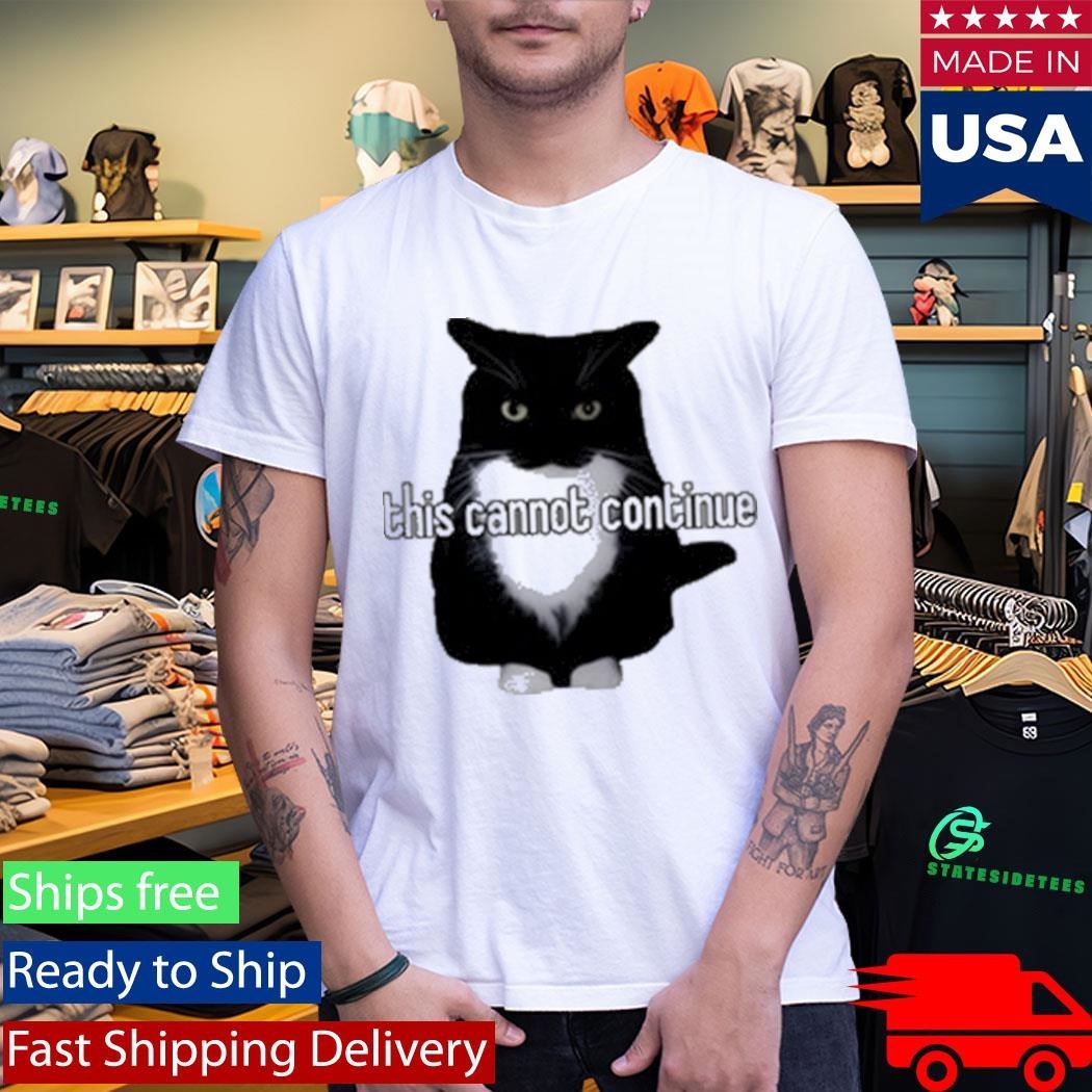 This Cannot Continue Unicouniuni Shirt Unisex , , , Long Sleeve Tee