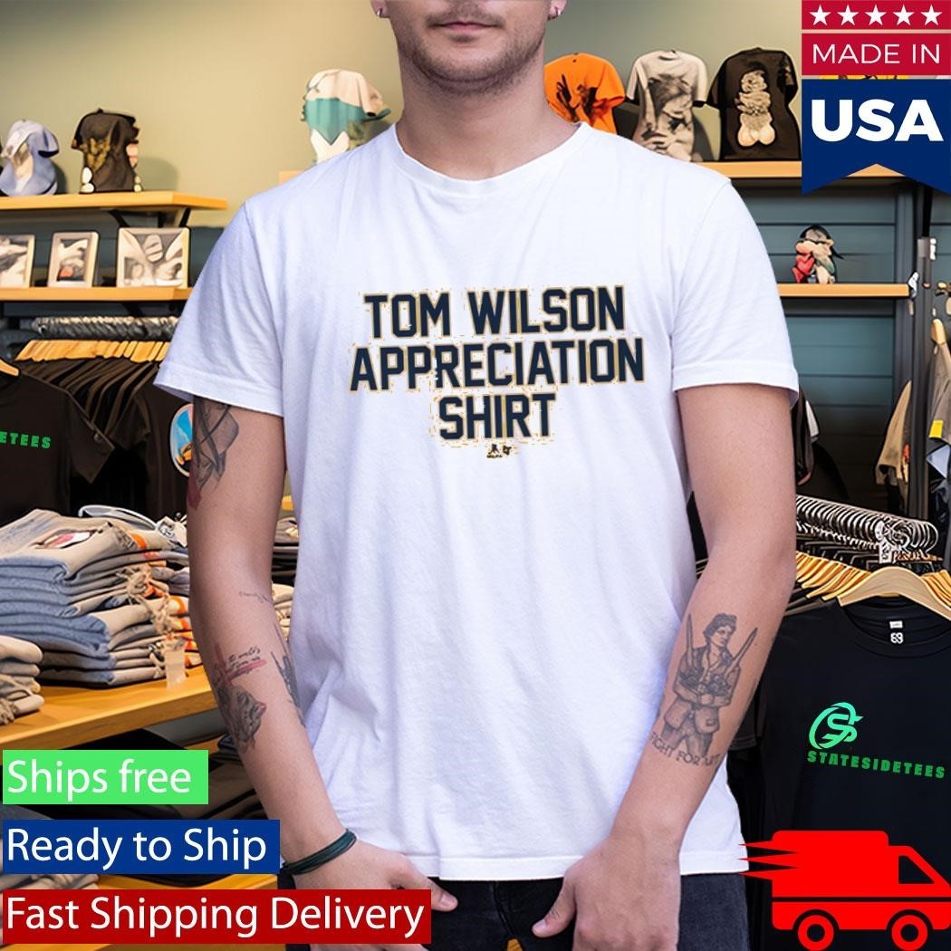 Tom Wilson Appreciation Washington Hockey Shirt Unisex , , , Long Sleeve Tee