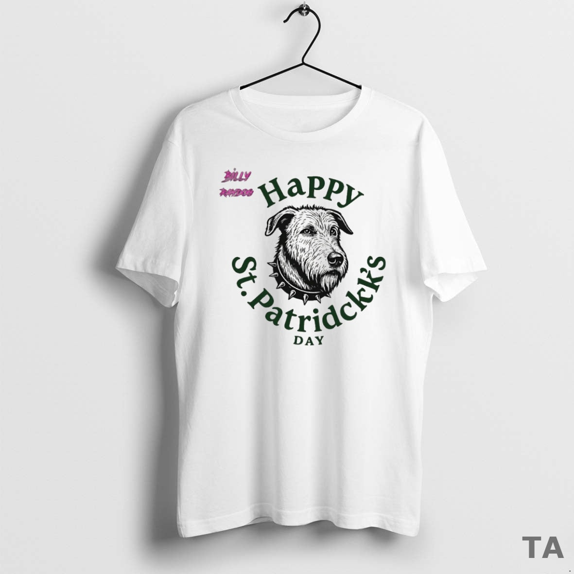 Top Billy Raydog St Patricks Day Circle T Shirt Sweater