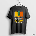 Top Books And Autumn Vibes T Shirt Sweater
