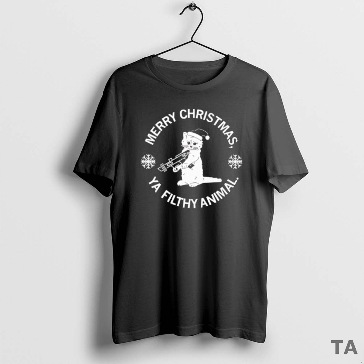 Top Cat Merry Christmas Ya Filthy Animal T Shirt Sweater