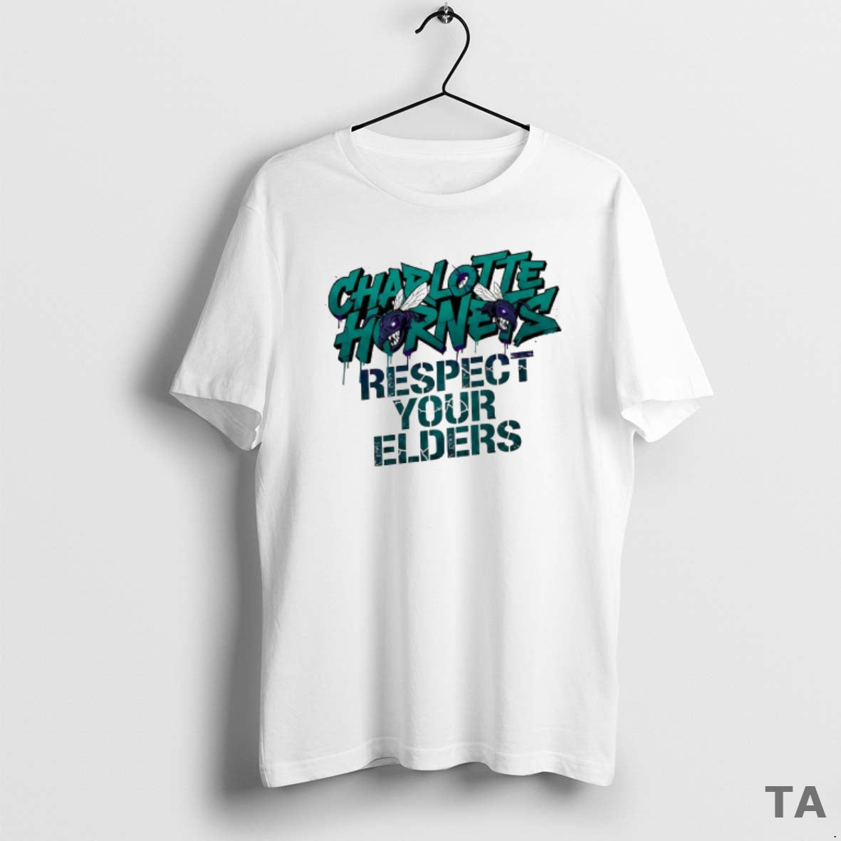 Top Charlotte Hornets Respect Your Elders T Shirt Sweater