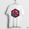 Top Dungeons Dragons Ampersand Stained Glass T Shirt Sweater