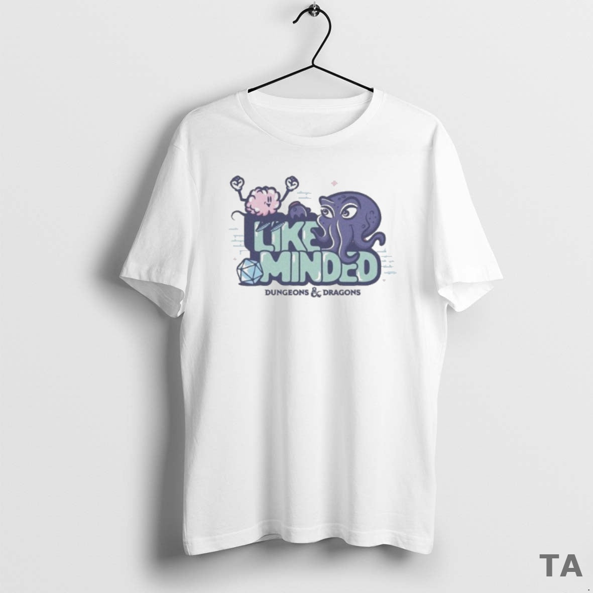 Top Dungeons Dragons Like Minded Mind Flayer Octopus T Shirt Sweater