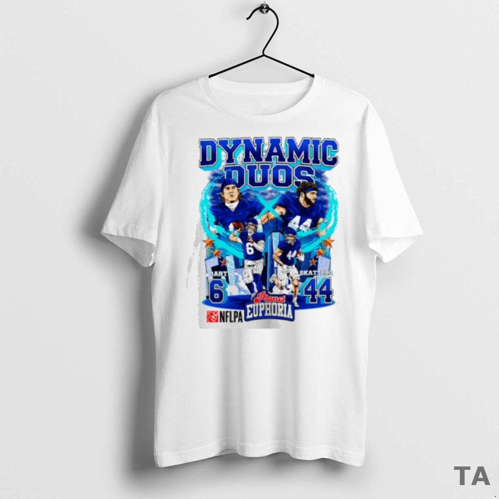 Top Dynamic Duos Jaxson Dart And Cam Skattebo New York Giants Football Comic