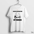 Top Easily Distracted By Rocks Circle T Shirt Sweater