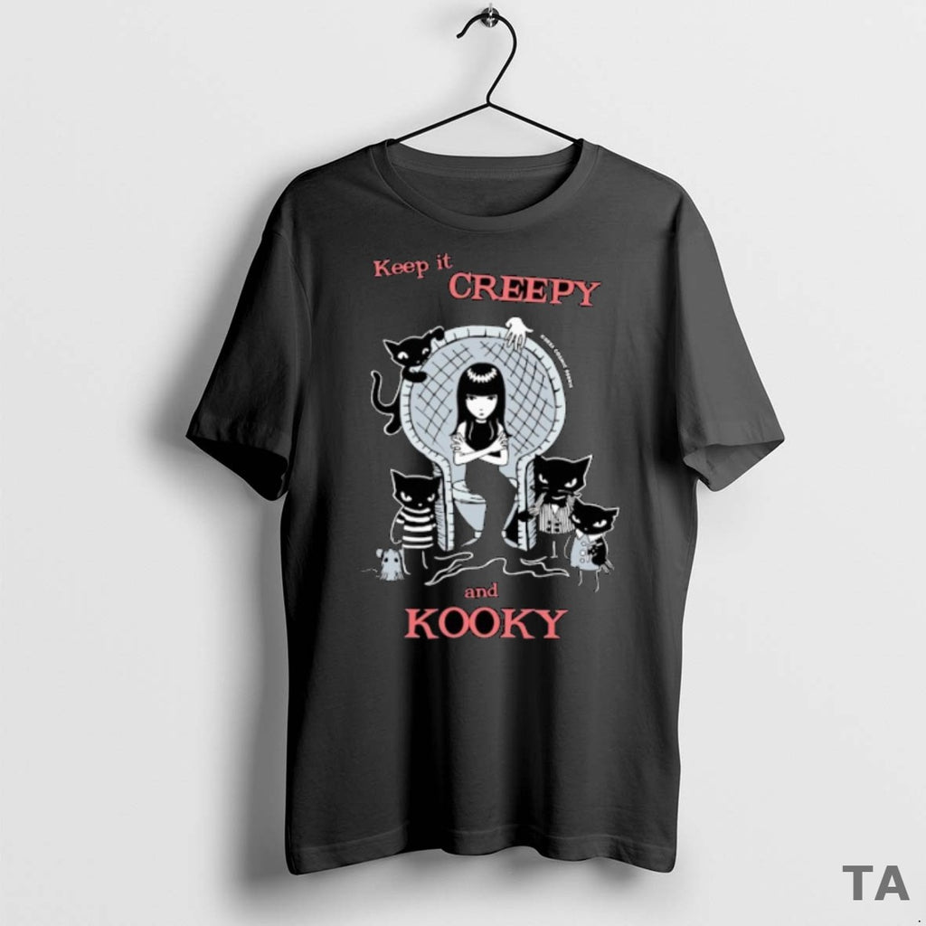 Top Emily The Strange Keep It Creepy And Kooky T Shirt Sweater