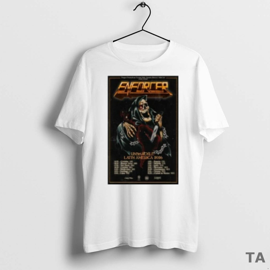 Top Enforcer Unshackle Latin America 2026 Tour T Shirt Sweater