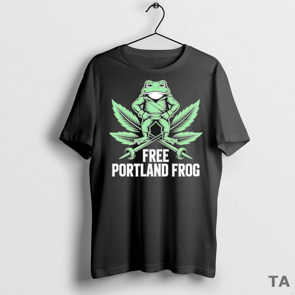 Top Free Portland Frog 8647 Resist T Shirt Sweater