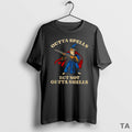 Top Funny Outta Spells But Not Outta Shells Wizard Fantasy Retro T Shirt Sweater