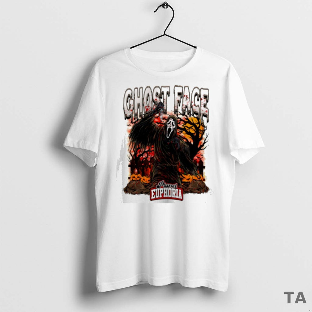 Top Ghostface Horror Halloween Comic T Shirt Sweater