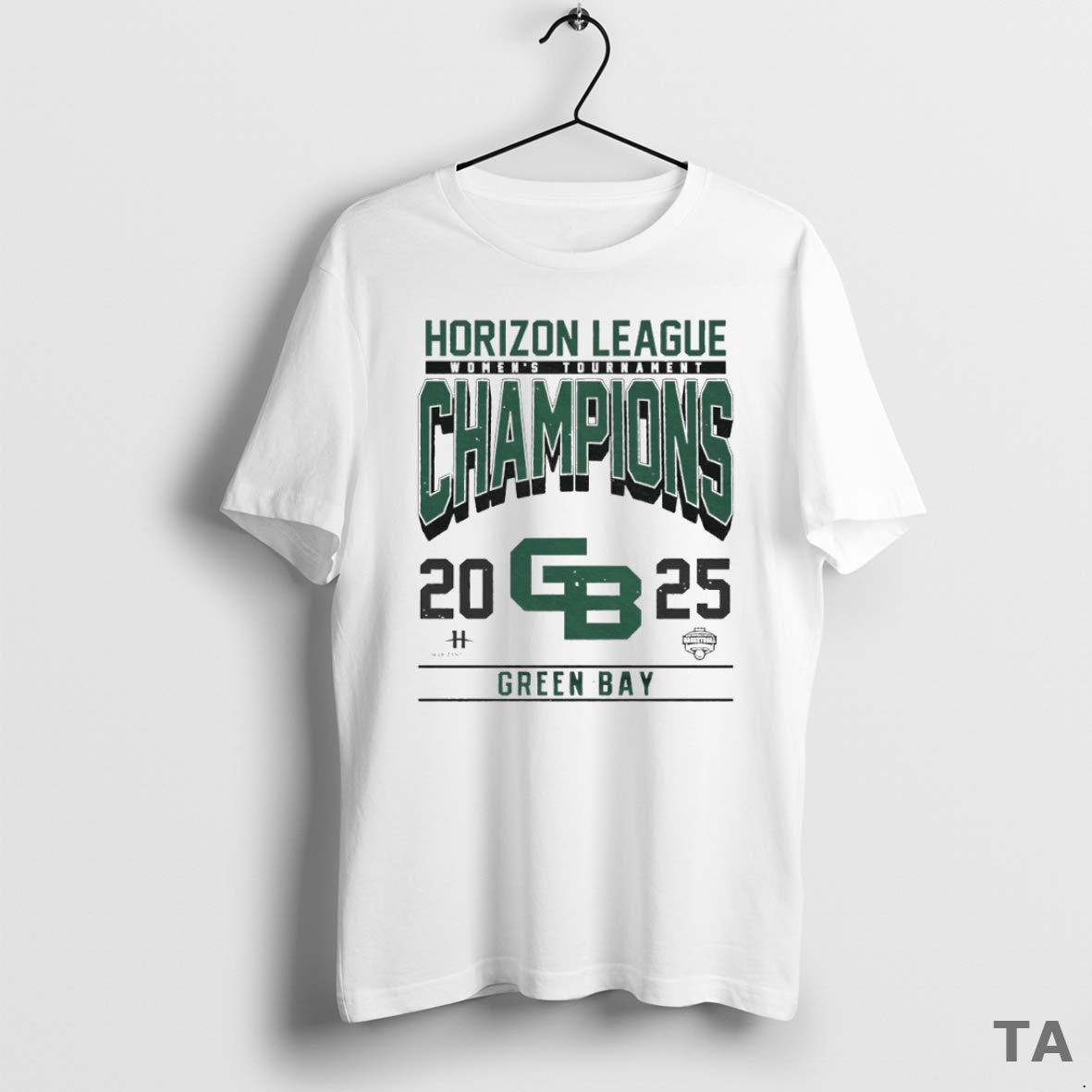 Top Green Bay 2025 Womens Tournament Horizon League Champions Circle T Shirt Sweater
