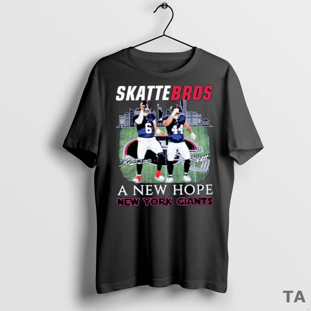 Top Jaxson Dart Cam Skattebo Skattebros A New Hope New York Gians T Shirt Sweater