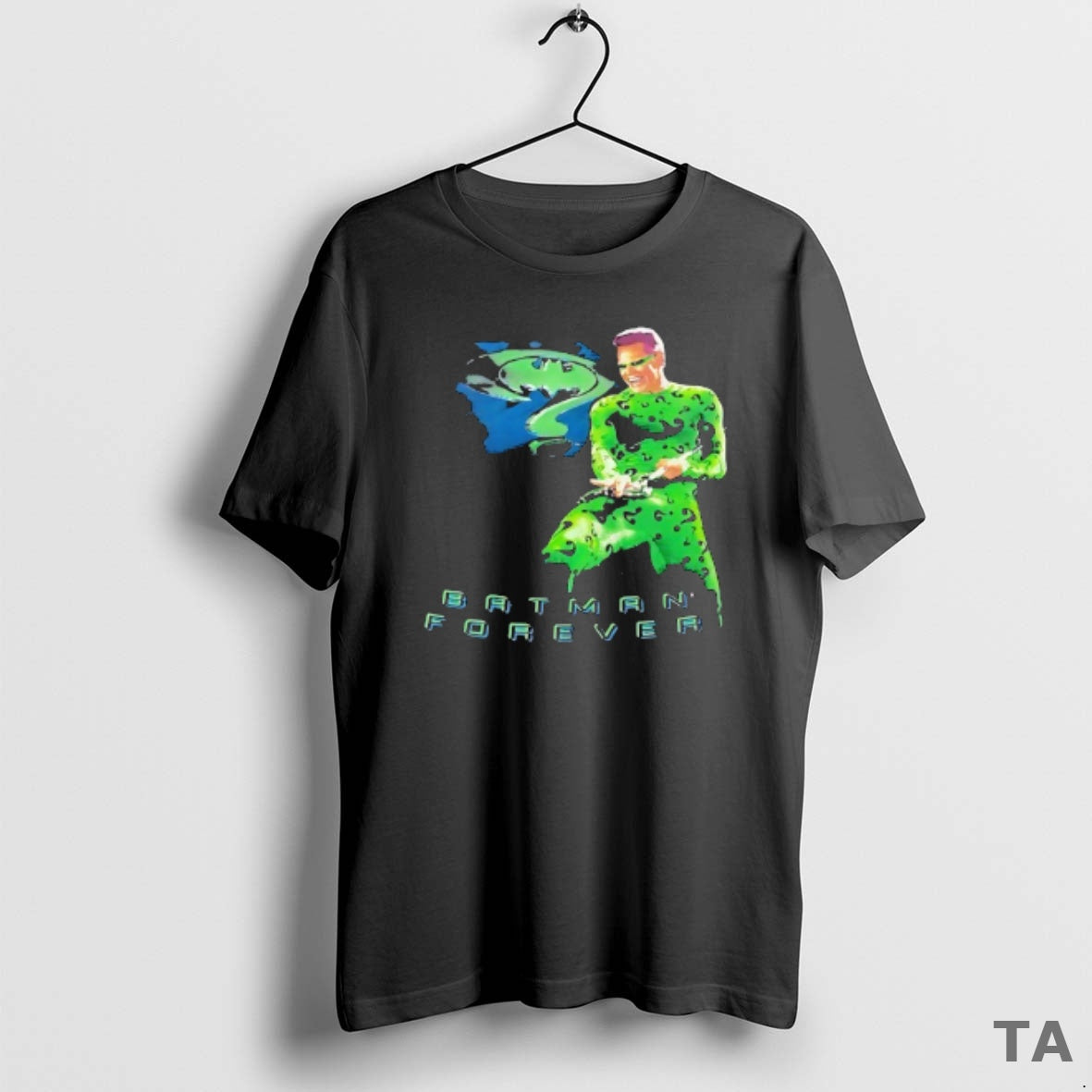 Top Jim Carrey As Riddler Batman Forever T Shirt Sweater