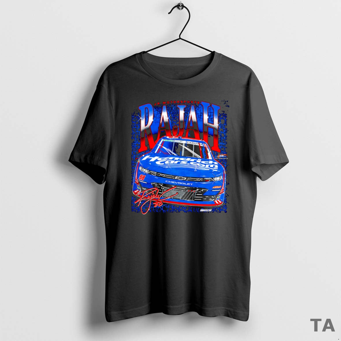 Top Jr Motorsports Rajah Car Graphic T Shirt Sweater