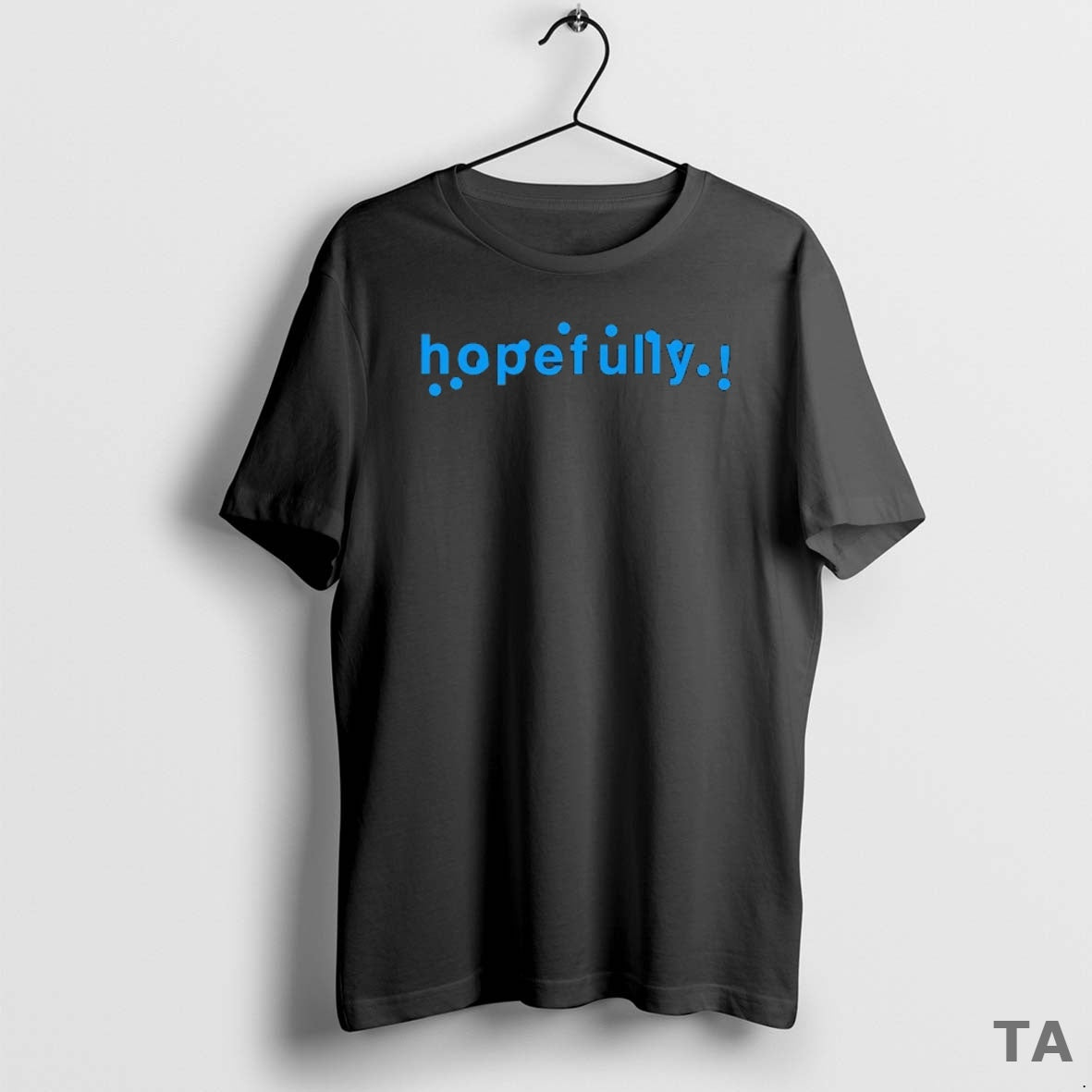 Top Loyle Carner Hopefully Blue T Shirt Sweater