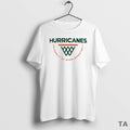 Top Miami Hurricanes Basketball Logo Circle T Shirt Sweater