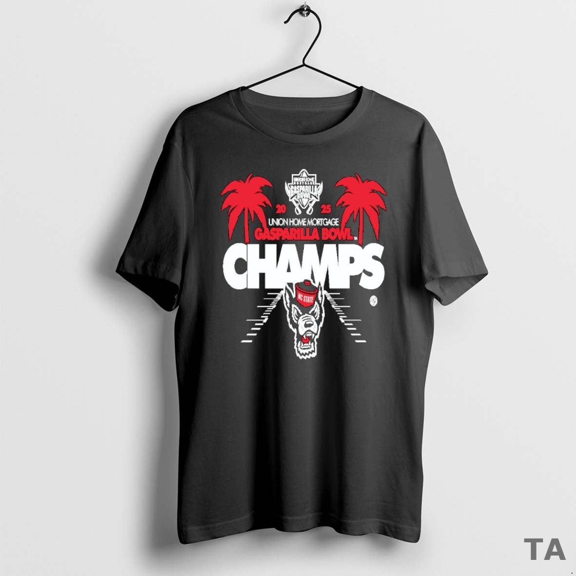 Top Nc State Wolfpack Union Home Mortgage Gasparilla Bowl 2025 T Shirt Sweater