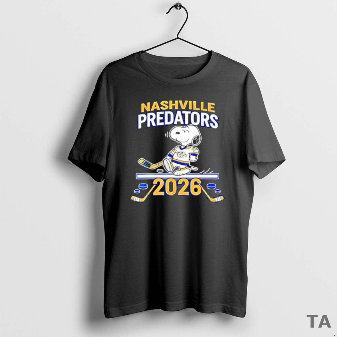 Top Nashville Predators Hockey Snoopy Peanuts 2026 T Shirt Sweater