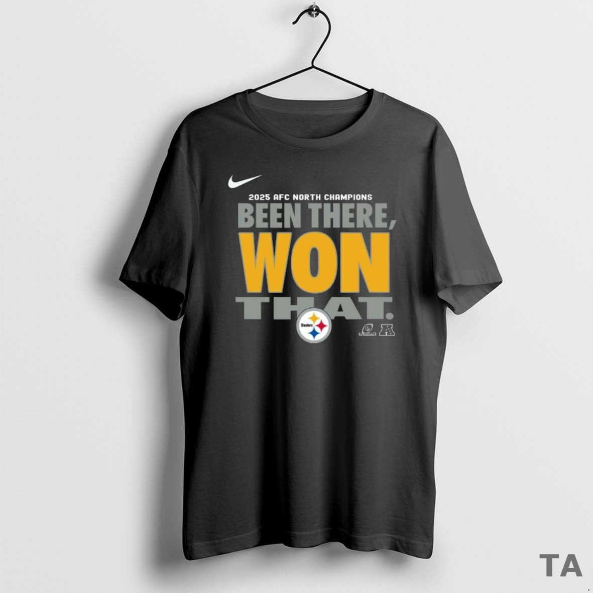Top Nike X Pittsburgh Steelers Been There Won That Division Champions T Shirt Sweater