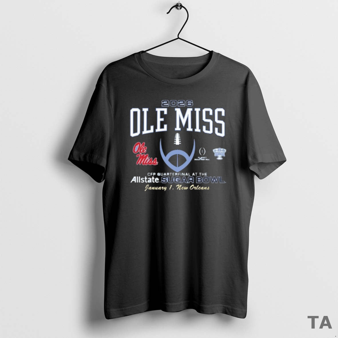 Top Ole Miss Rebels 2025 Allstate Sugar Bowl Bound January 1st T Shirt Sweater