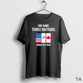Top One Game Three Nations World Cup 2026 Flag T Shirt Sweater