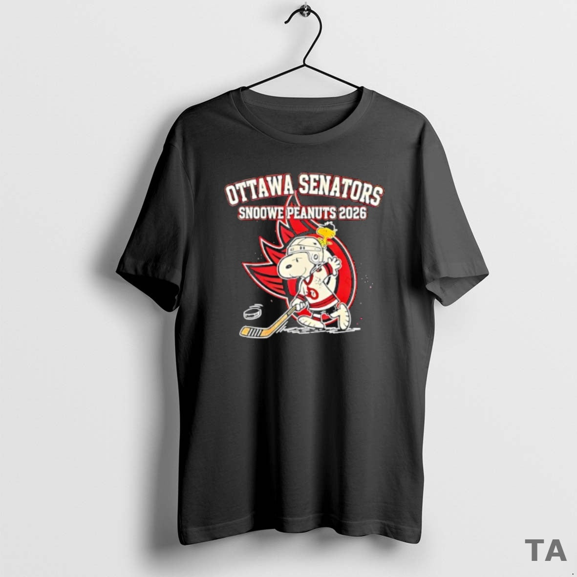 Top Ottawa Senators Snoopy And Woodstocks Soowe Peanuts 2026 T Shirt Sweater
