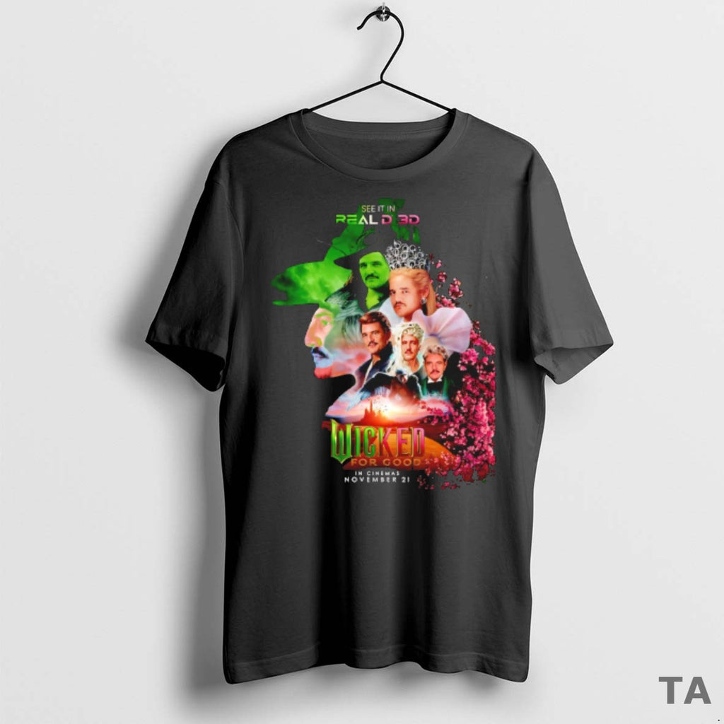 Top Pedro Pascal Wicked For Good T Shirt Sweater
