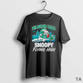Top Philadelphia Eagles Snoopy Flying High Football Peanuts Fan T Shirt Sweater