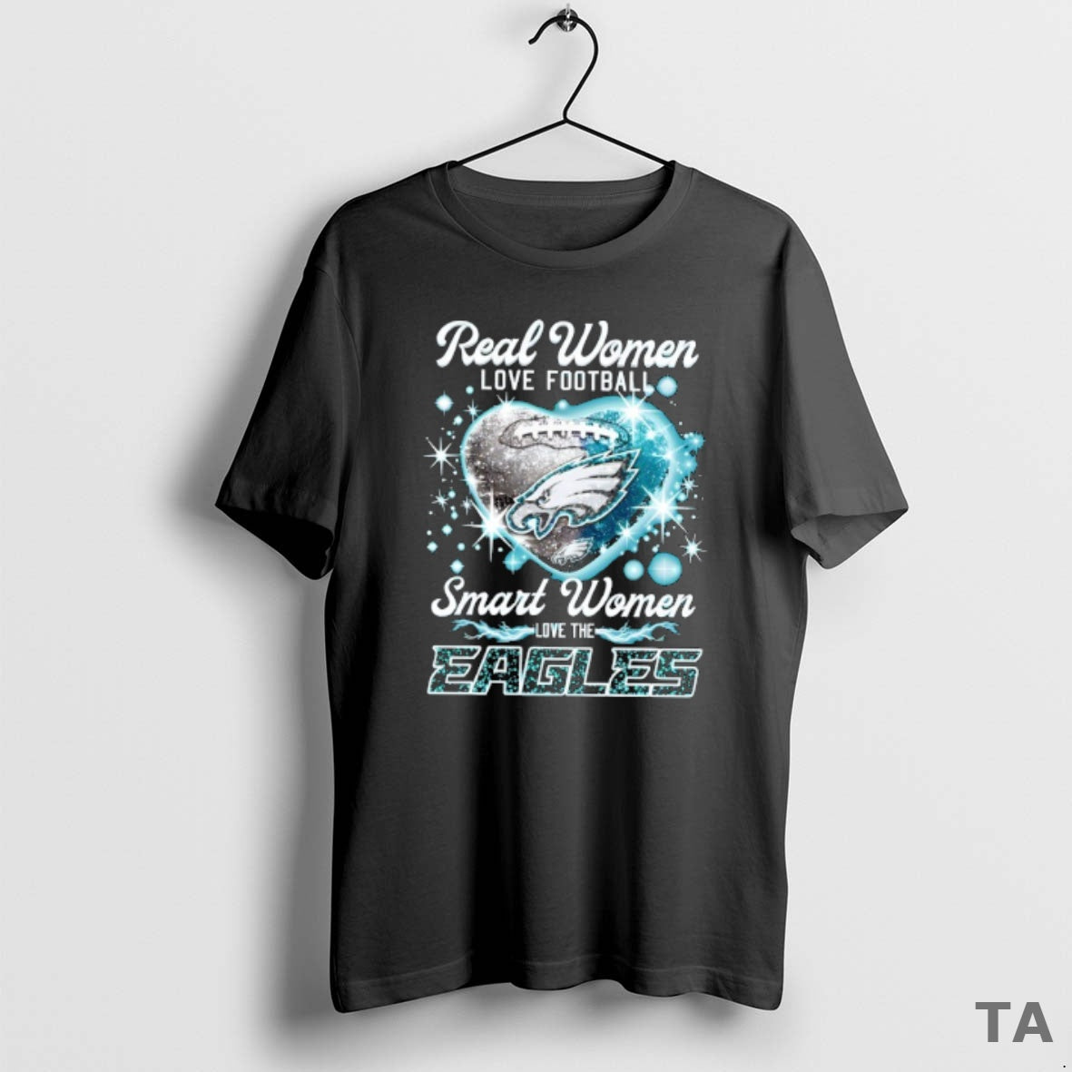 Top Philadelphia Eagles Real Women Love Football Smart Women Love The Eagles T Shirt Sweater