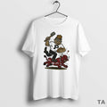Top Purdue Boilermakers Crushed Indiana Hoosiers Ncaa Football Artwork Mascot Fight Retro T Shirt Sweater